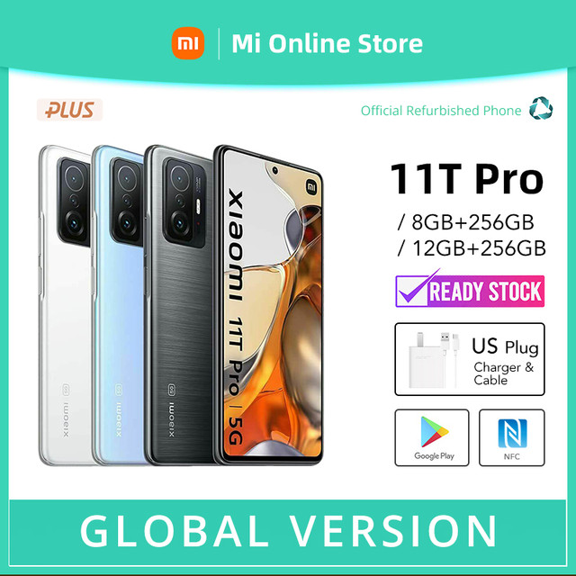 Global Version Xiaomi 11t Pro 8gb Ram 128gb Rom 5g Smartphone Snapdragon  888 Octa Core 120w Hypercharge 108mp - Mobile Phones - AliExpress